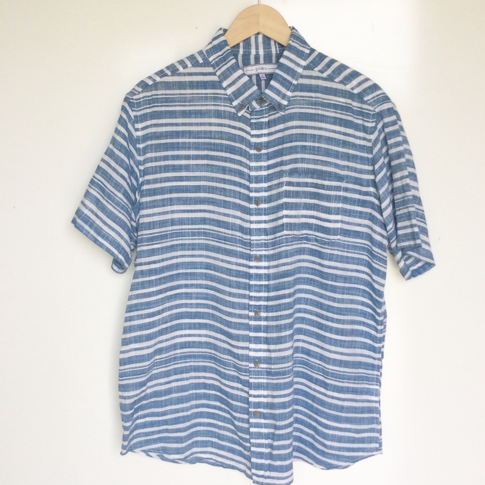 Paper Denim & Cloth striped Button Down